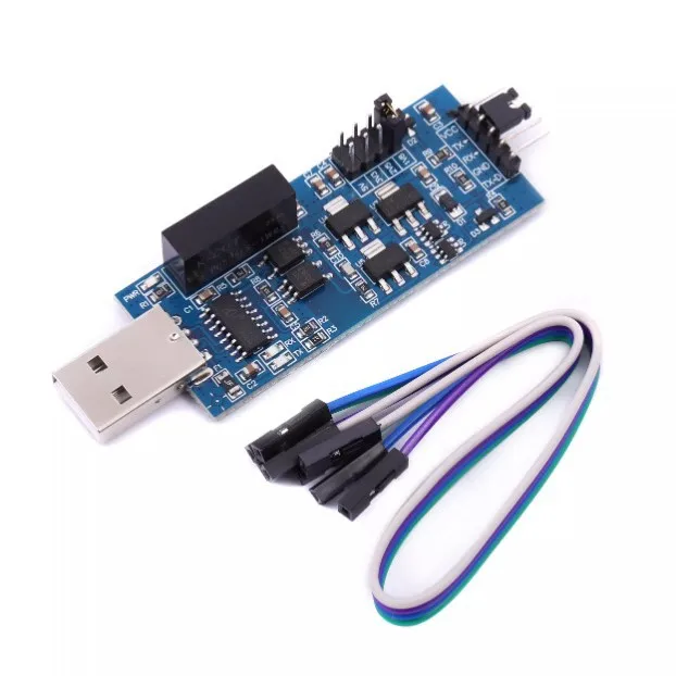 CH340 Optical Isolation Serial Module USB to TTL Converter, 5V 3.3V 2.5V 1.8V 4-level Signal Serial Port Board