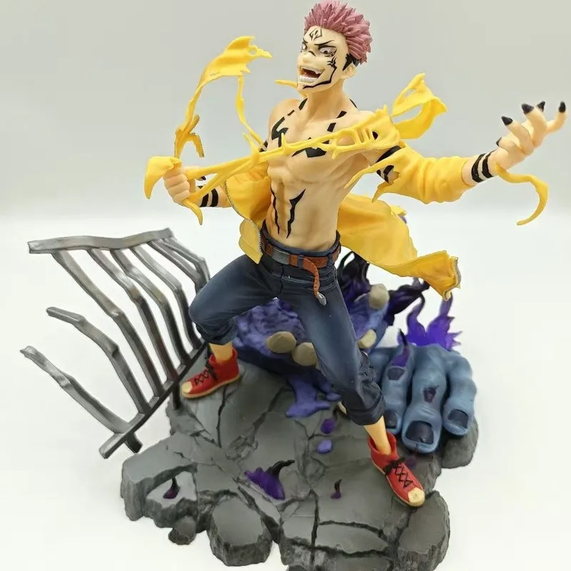 

Коллекционная фигурка Рёмена Сукуны из аниме Jujutsu Kaisen SSF, 2D-модель, сувенир, украшение для рабочего стола, подарок для фанатов