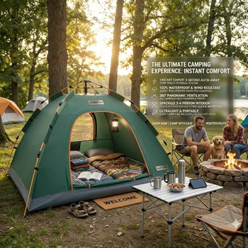 Pop Up Camping Tent 1