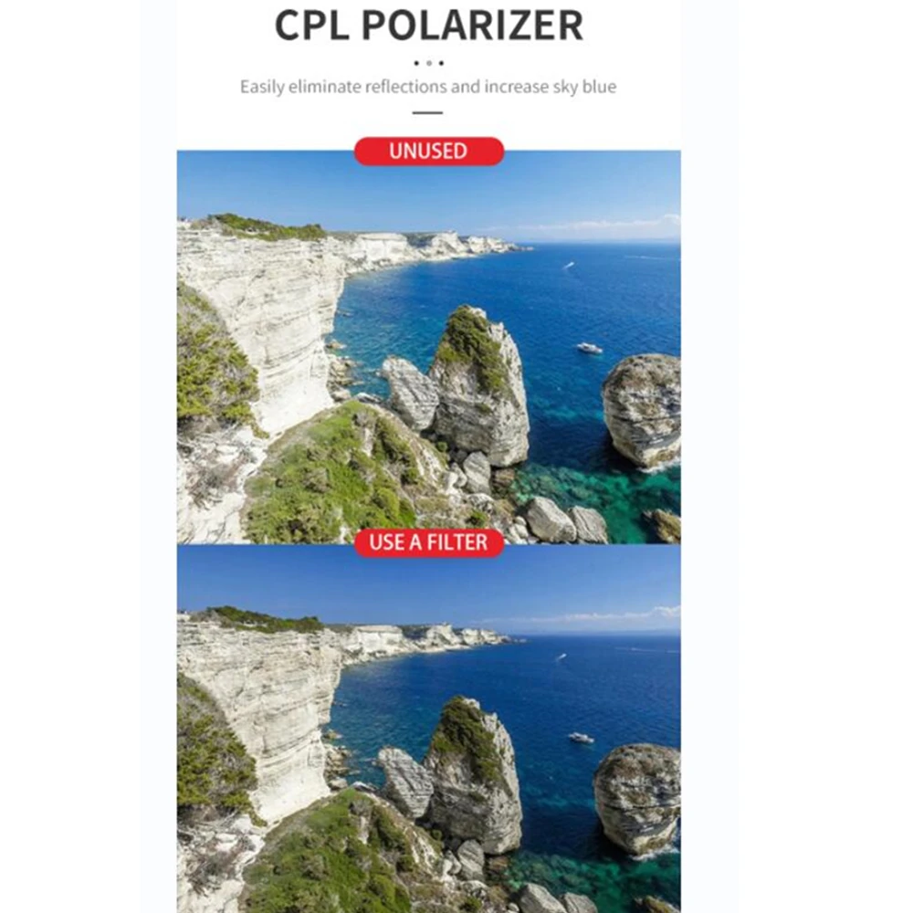 مرشح عدسة زجاجية UV CPL ستار ليلة ل DJI Mavic 3 برو Mavic3 الطائرة بدون طيار