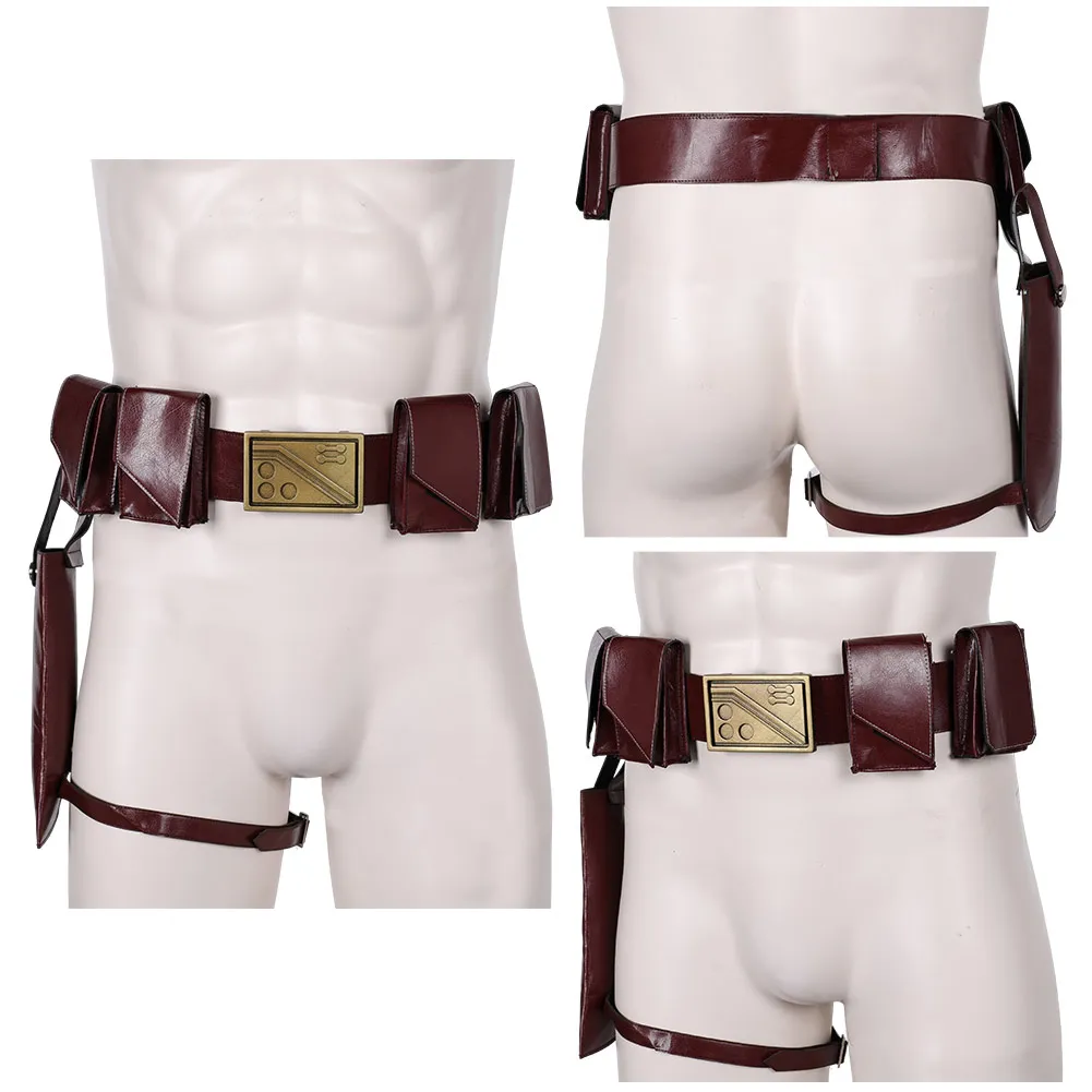 

Boba Cosplay Belt Waistband Carnival Gloves Fantasia Costume For Adult Male Role Play Props Accessories