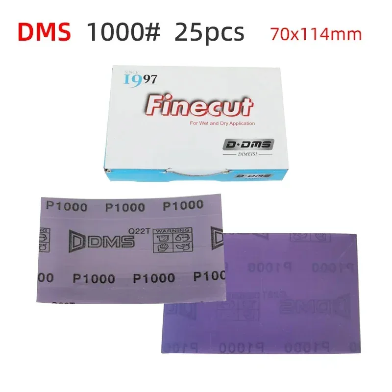 DMS Sandpaper 1 Cut 8  Fit in KOVAX Block Point Grinding Point Throwing Car Paint Varnish Flow Hanging Dirty Point Polishing
