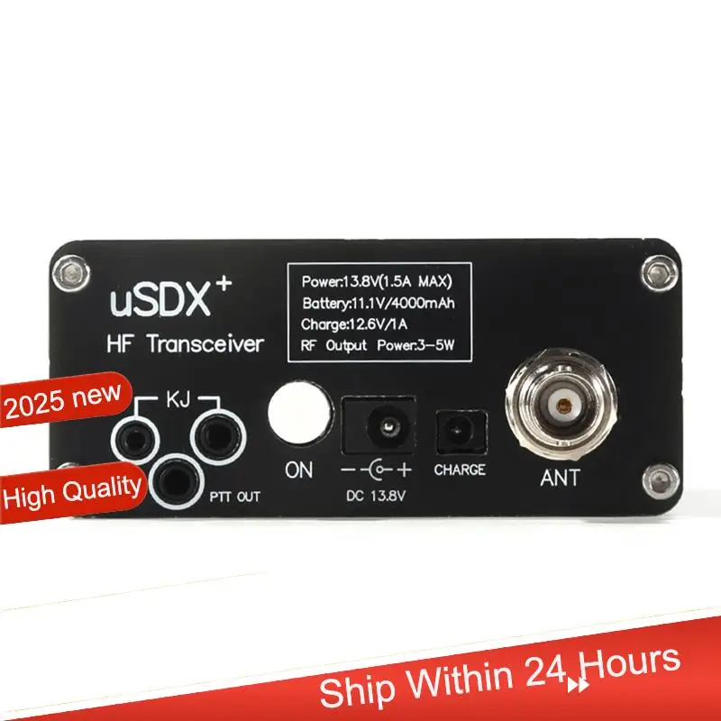 

AC18 (гарантия) Wishcolor USDX+ QRP Коротковолновый трансивер 3 Вт-5 Вт Все режимы SSB/CW 8-диапазонная обновленная версия сравнения с USDX