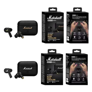 Headphone Marshall MOTIF II ANC True Bluetooth 5.2 Baru Headphone Peredam Bising Aktif Headset Earbud In-ear HKversion 8 penjualan terbaik marshall tws - №