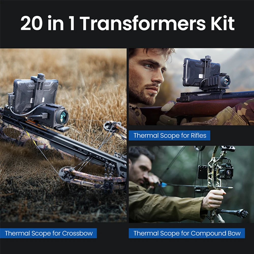 نطاق الكاميرا الحرارية INFIRAY Thermal Master T2 MAX للصيد والتصوير الحراري Android USB Type-C كاميرا صور بالأشعة تحت الحمراء