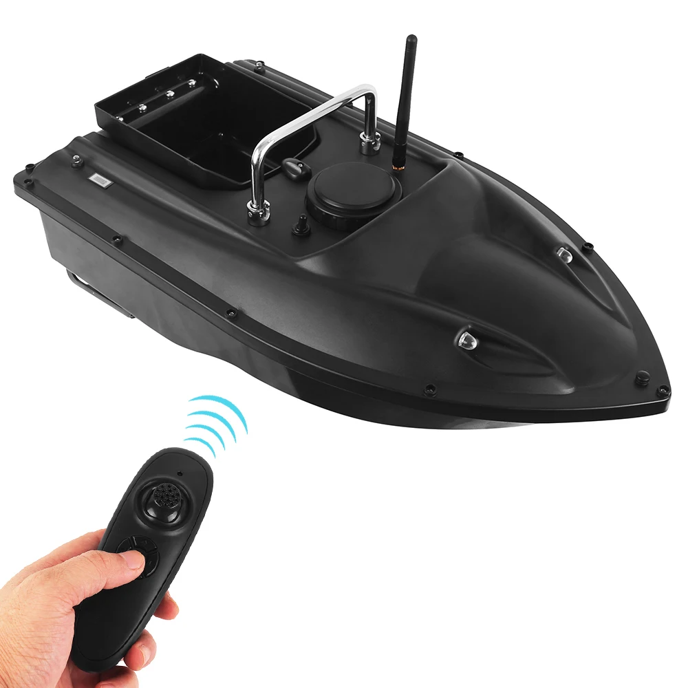 Wireless Remote Control Fishing Bait Boat Smart Fishing Feeder Fish Finder Device 430-540 yards Remote Range Auto Rc lure boat