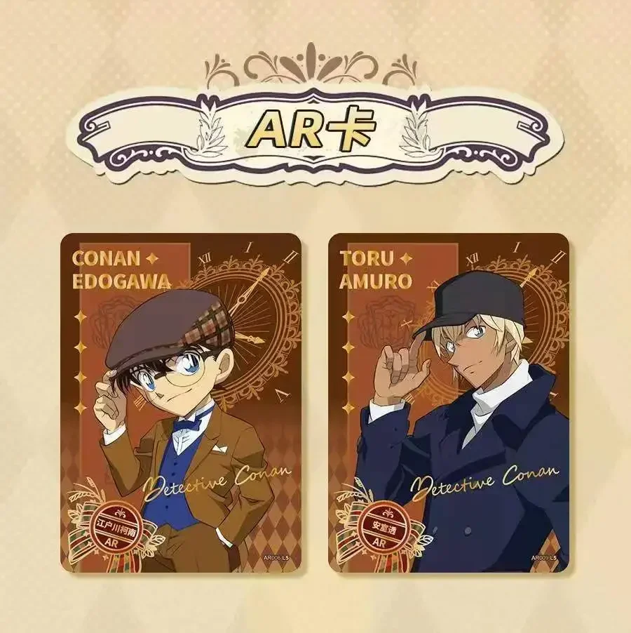 KAYOU Detective Conan Card Insight Pack Name Reasoning Rare XR Card AR Collection Card Children\'s Toy Gift