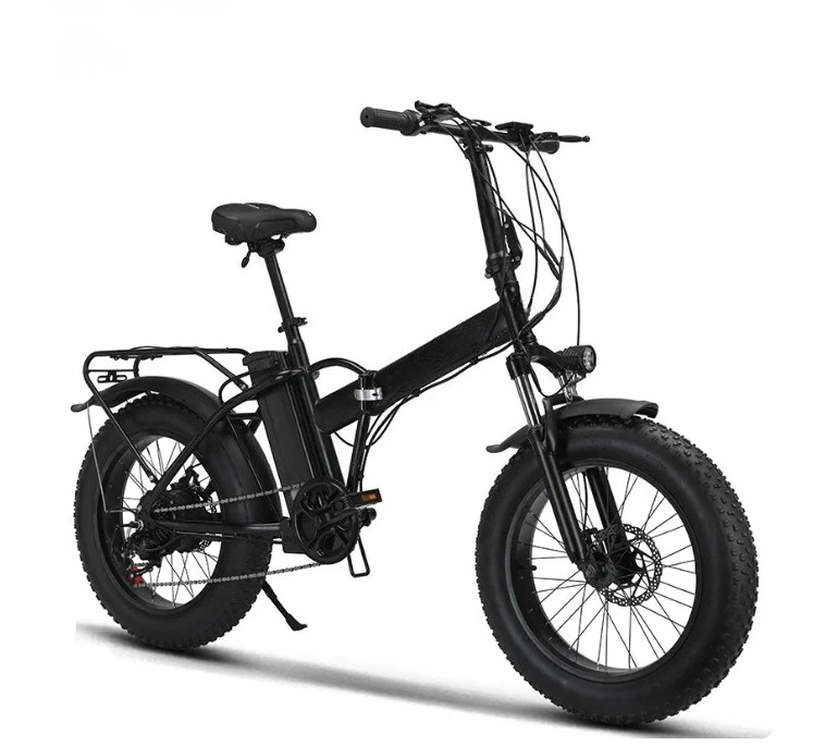 Compact 20-inch Foldable Wide Tire Car - Foldable design for easy storage and transportation