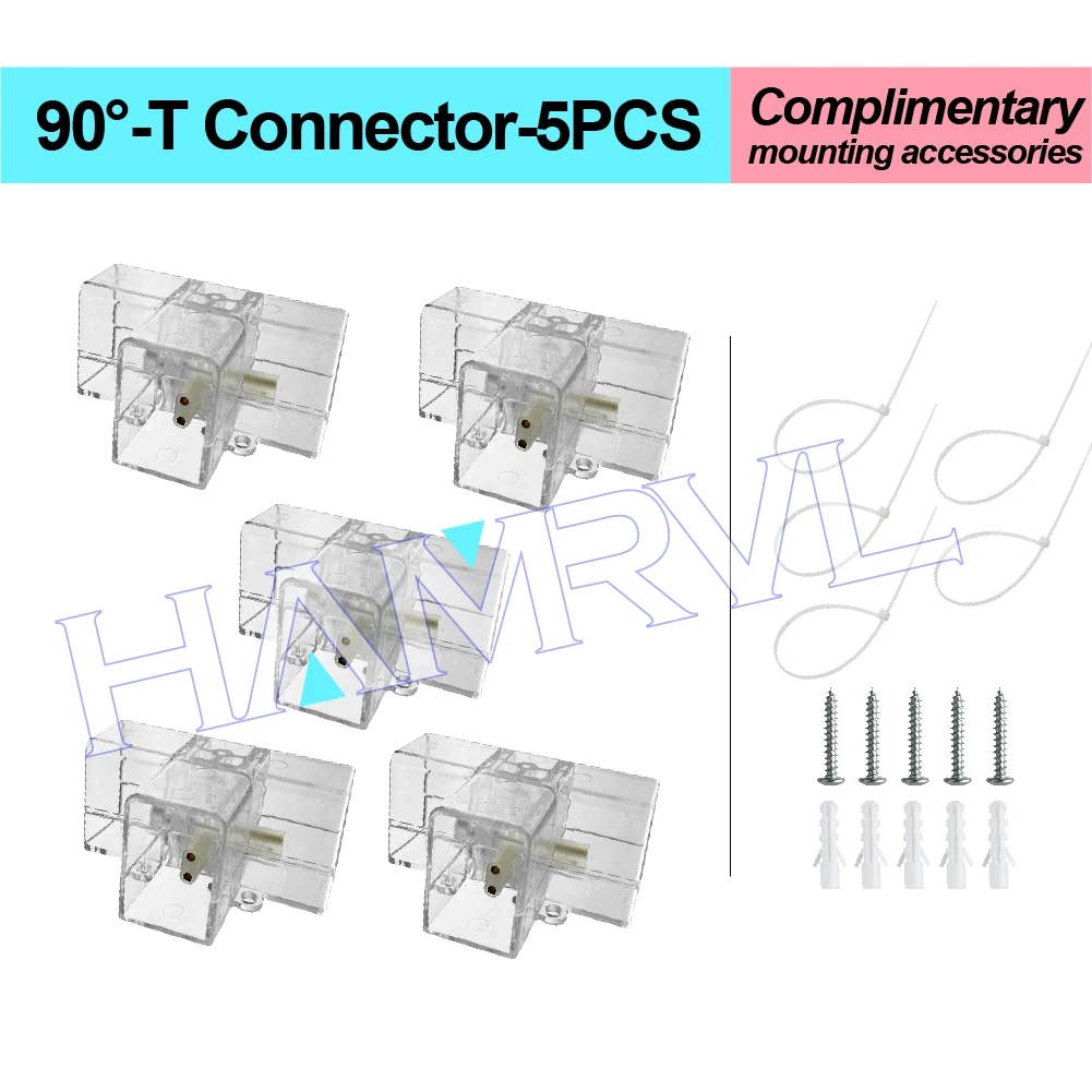 DIY Hexagon garage LED buis connector ophanging draad kabel accessoires voor honingraat Lamp 110-240 V voor Kapper werkplaats Verlichting - afbeelding 1