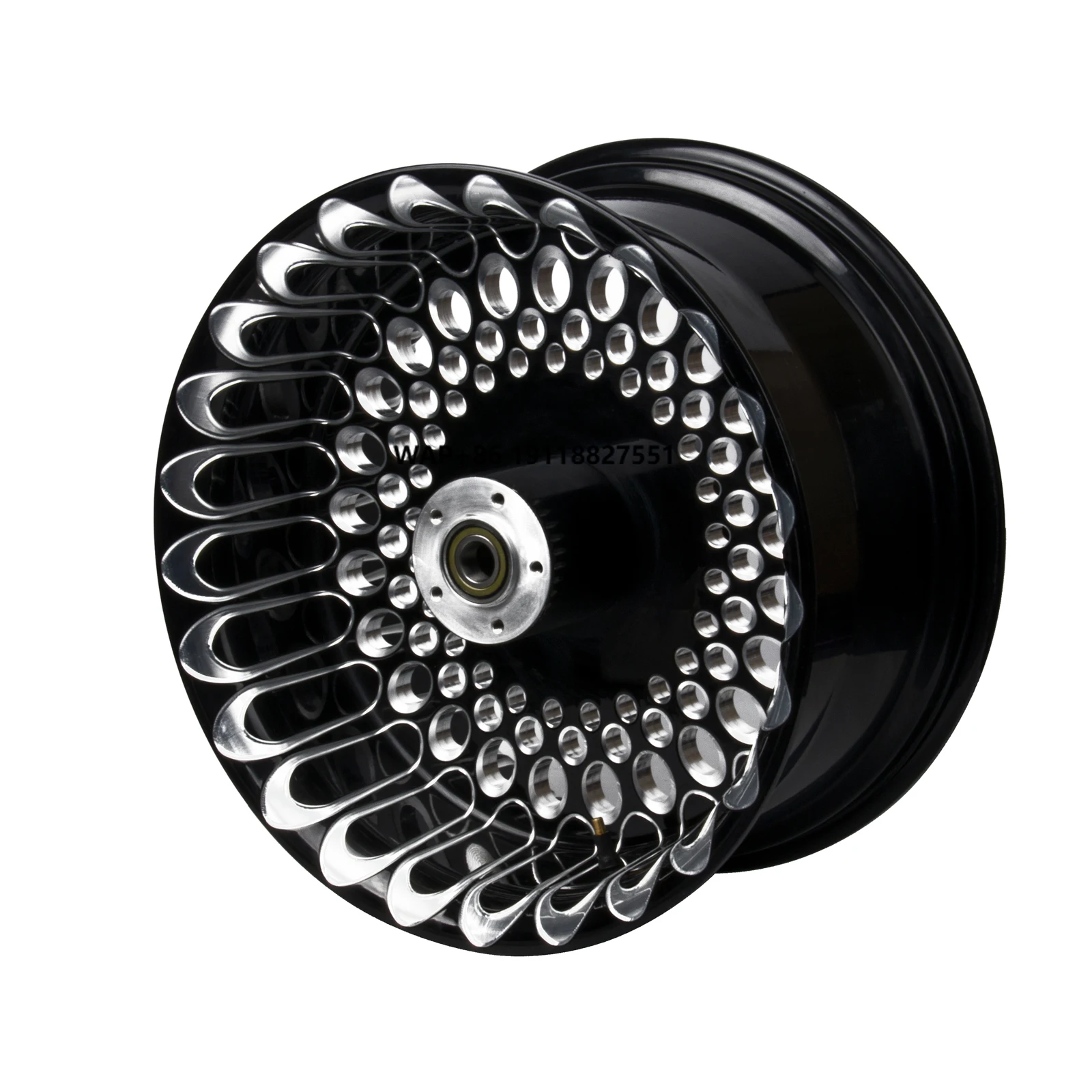 

3D Motorcycle Fat Hole Cast Forged Rear Front Wheels Rims for 2018-2024 Harley Softail Fat Boy Breakout Street Bob Low Rider S