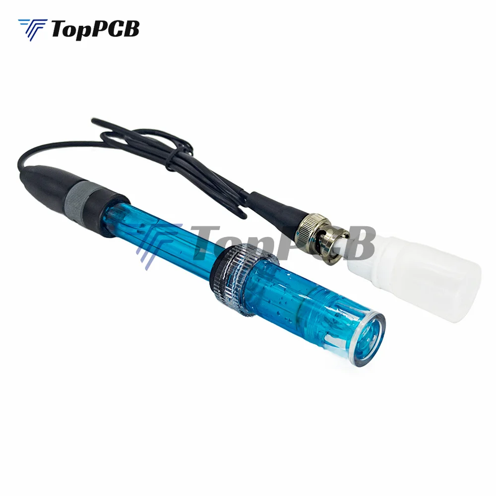 Liquid 0-14 PH Value Detection Regulator Sensor Module Monitoring Control Meter Tester + BNC PH Electrode Probe For Arduino