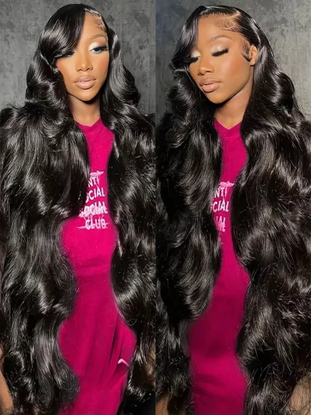 

220% объемная волна 13x6 360 HD Парики из натуральных волос на кружеве 30 40 46 дюймов 13x4 Кружевная фронтальная волна 5x5 Парик с застежкой для женщин