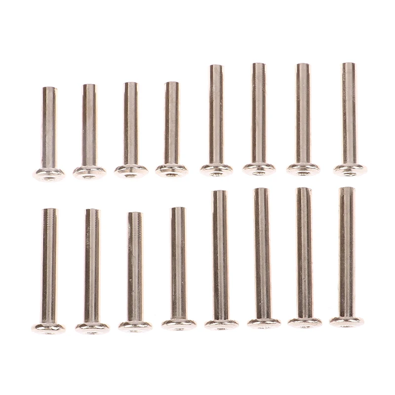 4Sets stainless steel luggage screws, luggage accessories Luggage Wheels Bolts Rivets 6*30-45mm