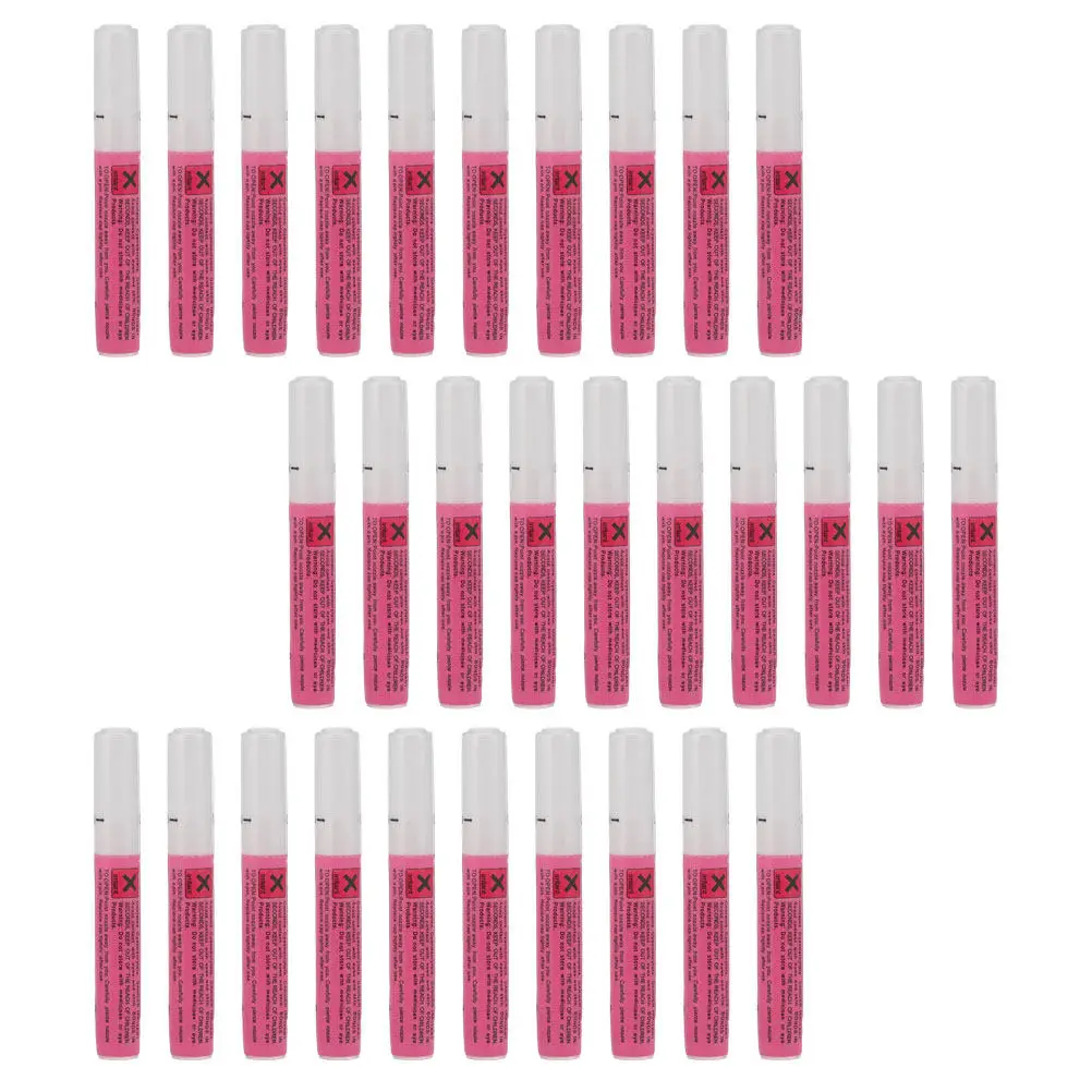 

30 шт. Быстросохнущий клей для нейл-арта премиум-класса, специальный клей для быстрого приклеивания, для DIY маникюра, декораций, использования в салонах