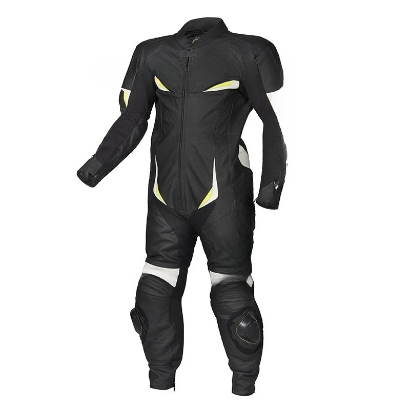 Motorcycle cycling clothing high-quality cowhide professional racing cycling clothing one-piece leather jacket