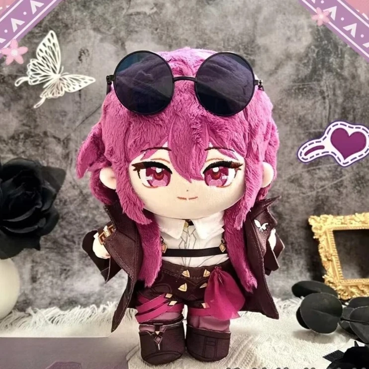 20cm Anime Game Honkai: Star Rail Kafka Kawaii Cosplay Plush Stuffed Doll Clothes Set Dress up Puppets Soft Plushies Toy Gifts