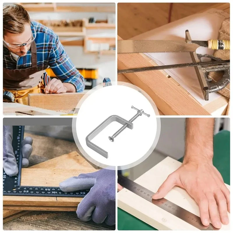 Зажимы для забора для деревообработки, крепежный зажим, деревообработка, G-образный зажим, сверхмощный G-зажим, деревообработка, G-образный зажим, кромка, деревообработка