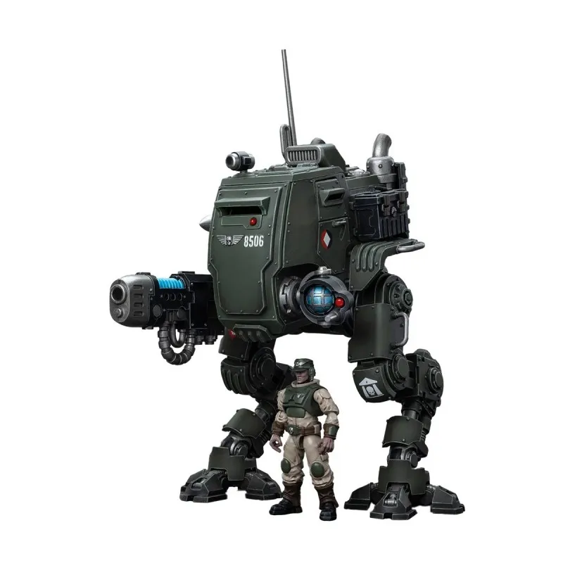 JOYTOY Astra Militarum Cadian Armoured Sentinel 1/18 Action Figures Warhammer 40K Anime Mecha 25cm Collection Model Toy Men Gift