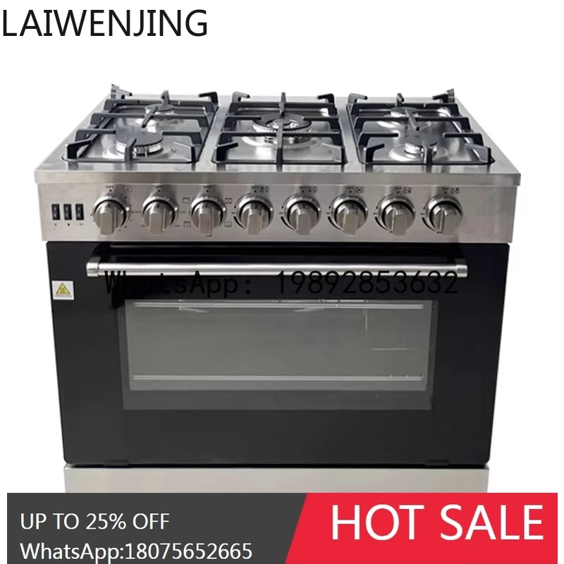 I24  Five-Burner Gas Stove Oven Combo Integrated Stove Oven