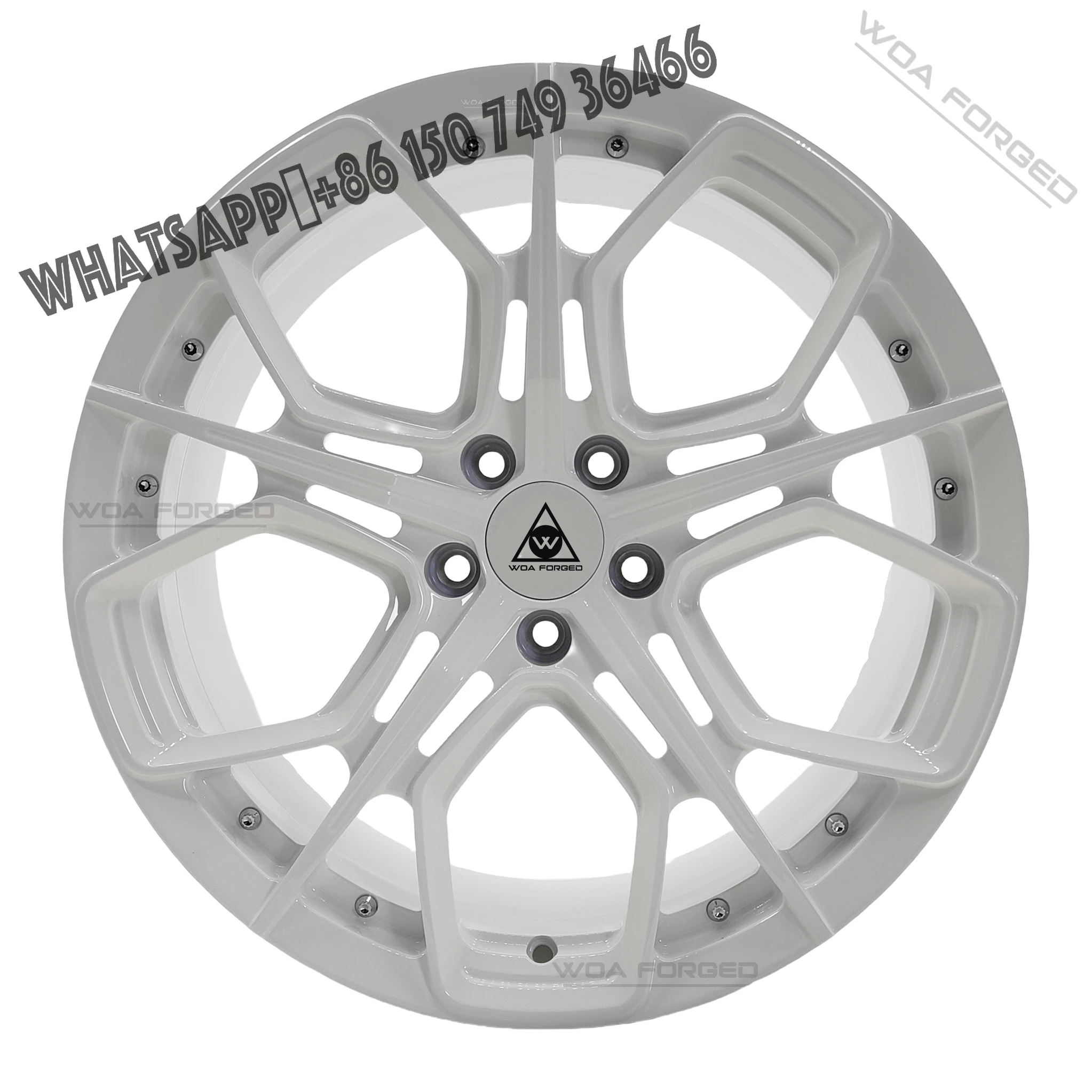 

Luxury 5x114.3 5x130 Spokes Deep Concave Forged Aluminum Alloy Rim 5x120 White 18 19 20 22 24 26 Inch Wheel Rim
