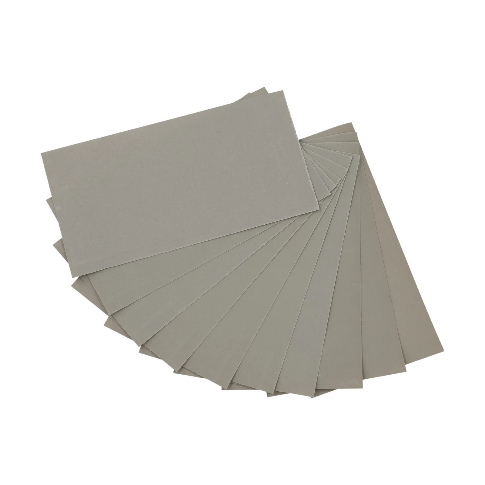 10 Piece Sandpaper Pack Sanding Sheets Wet / Dry 10pcs 138*75mm 3in*5-1/2in 600-2500 Grit 600/800/1000/1200/1500/2000/2500Grit