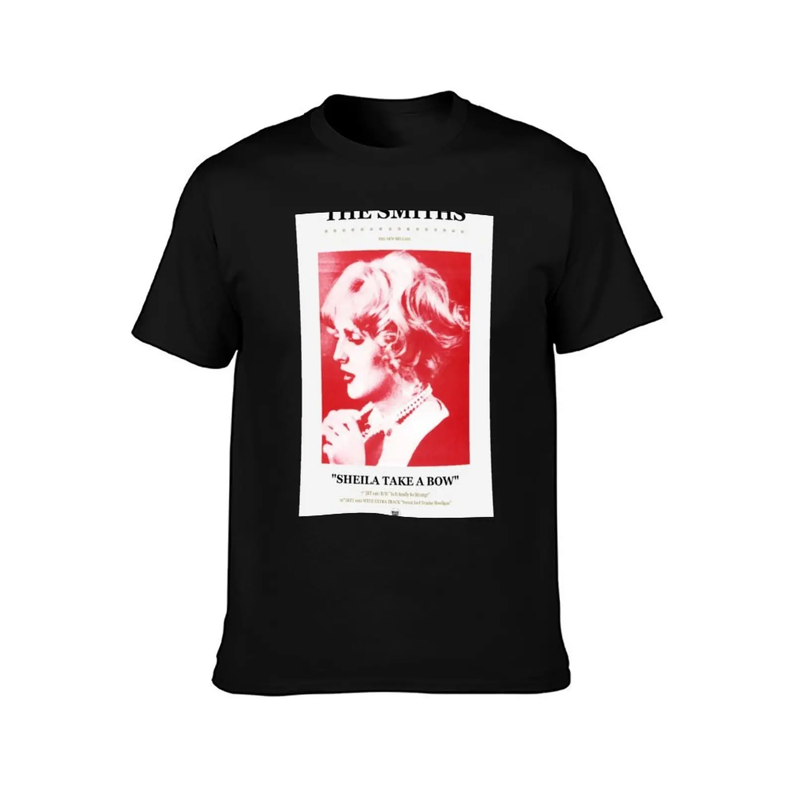 Candy Darling - red pearls T-Shirt, Summer Casual Cotton Tee, Oversized Streetwear Tops, Vintage Graphic Print, Unisex Men Women