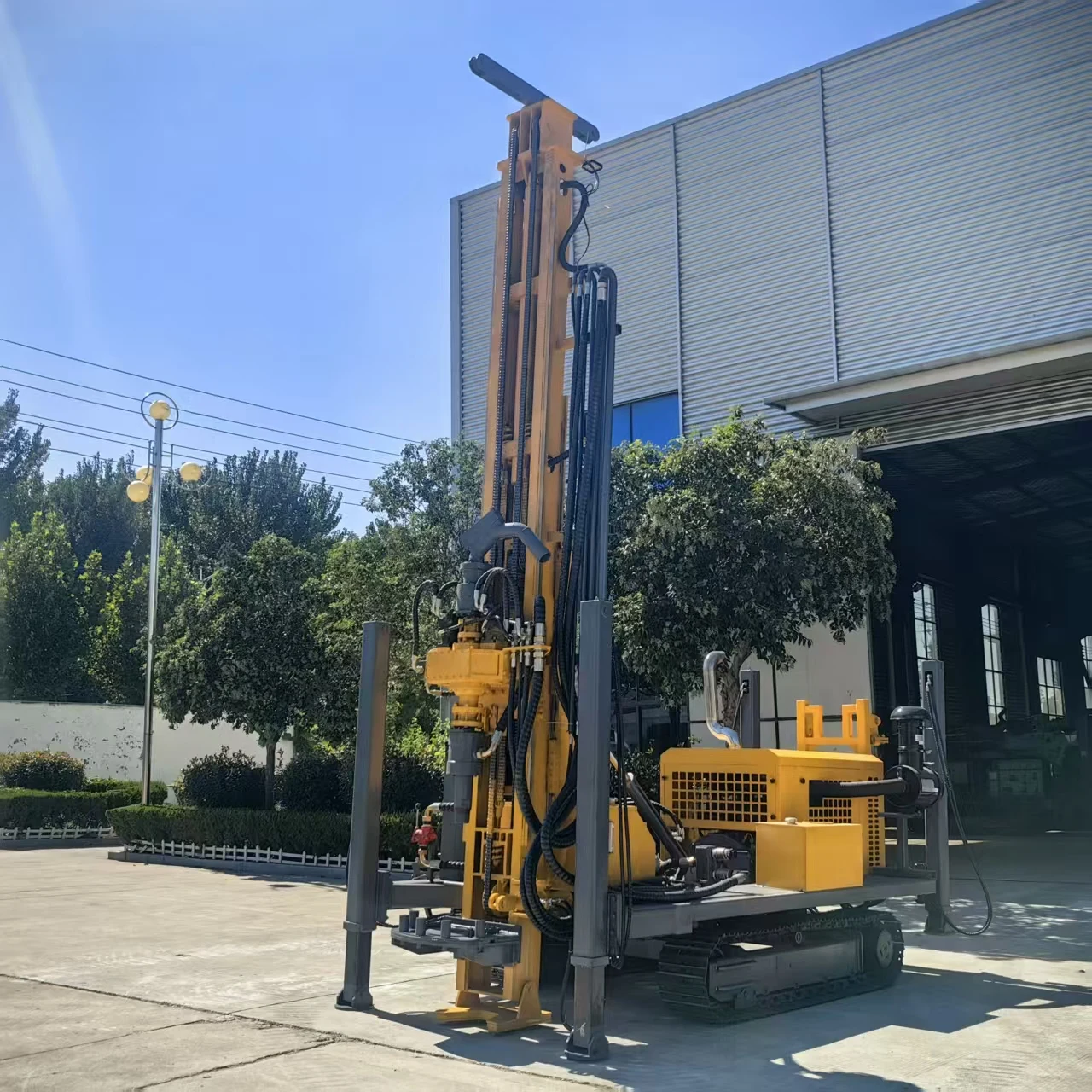 500m RC Drill Rig Core Sample Drilling Machine for Geological Mining Exploration Perforación RC