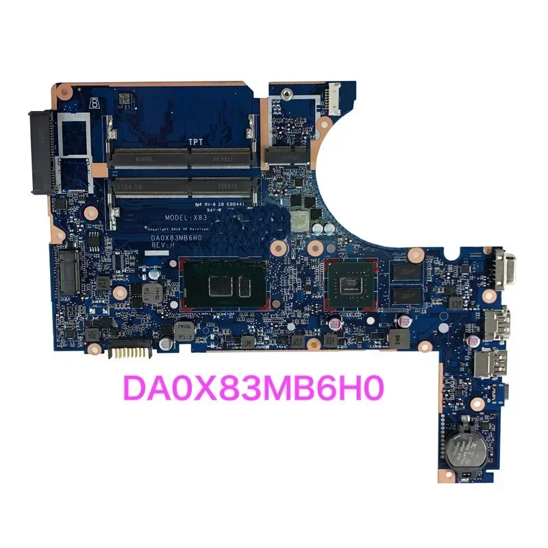 

Suitable for HP 450 G4 Notebook Motherboard DA0X83MB6H0 907714-601 907715-501 Mainboard 100% tested fully work Free Shipping