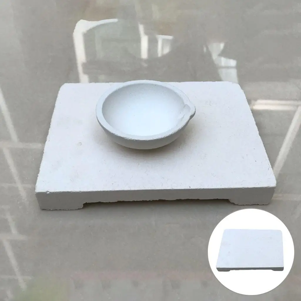 Schweißplatte, rechteckig, Brandschutz, hohe Temperatur, hart, vier Ecken für