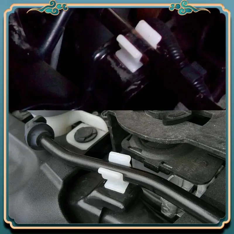 Latest 10Pcs Car Fasteners Hood Support Rod Support Clamp Fixtures For Nissan Pathfinder Navara Skyline T30 R32 R33 65722-01E00