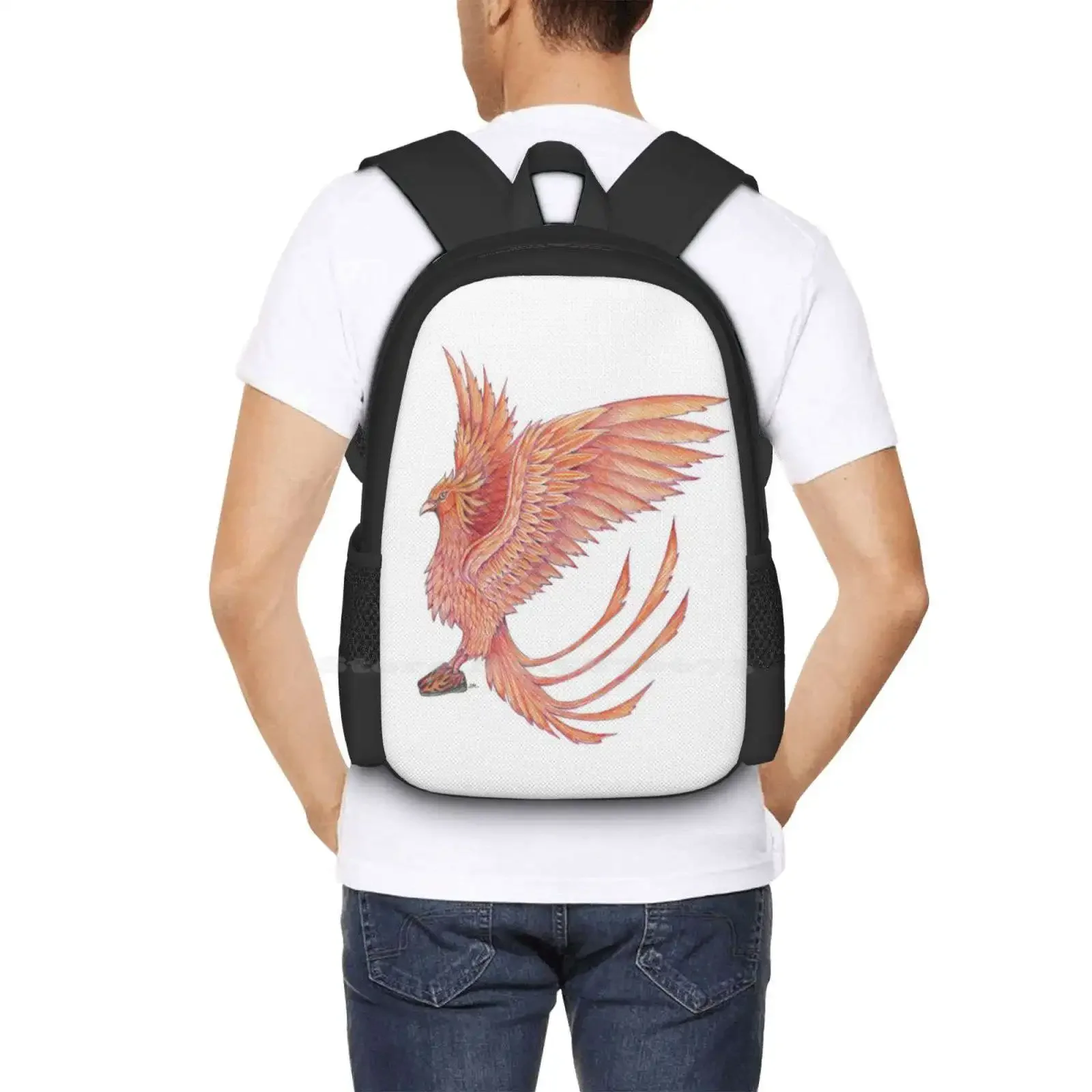 فينيكس إن فليم أحذية رياضية رائجة البيع حقيبة مدرسية على ظهره حقائب الموضة جيم سورنسن الطيور في سلسلة الأحذية #6