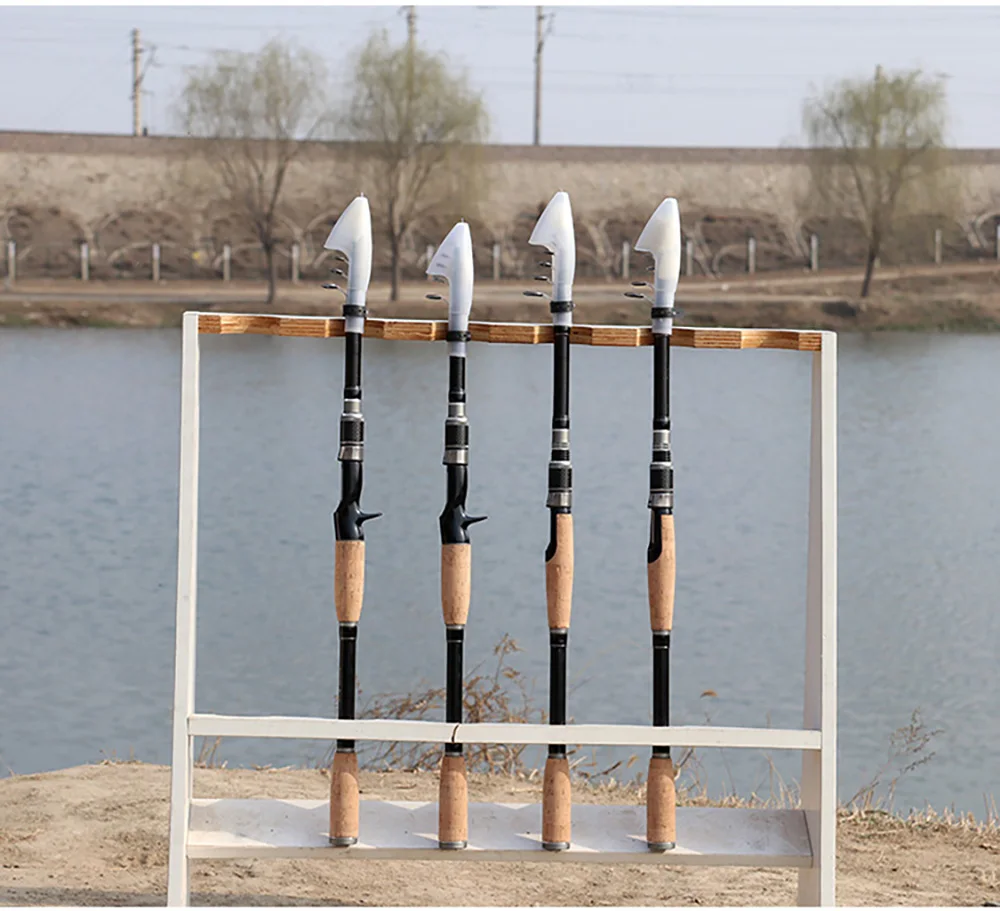 1.8M 2.1M 2.4M 2.7M 3.0M Carbon Rod Telescopic Lure Fishing Rod Casting Spinning Rod Travel Rod Ultralight Fishing Rod