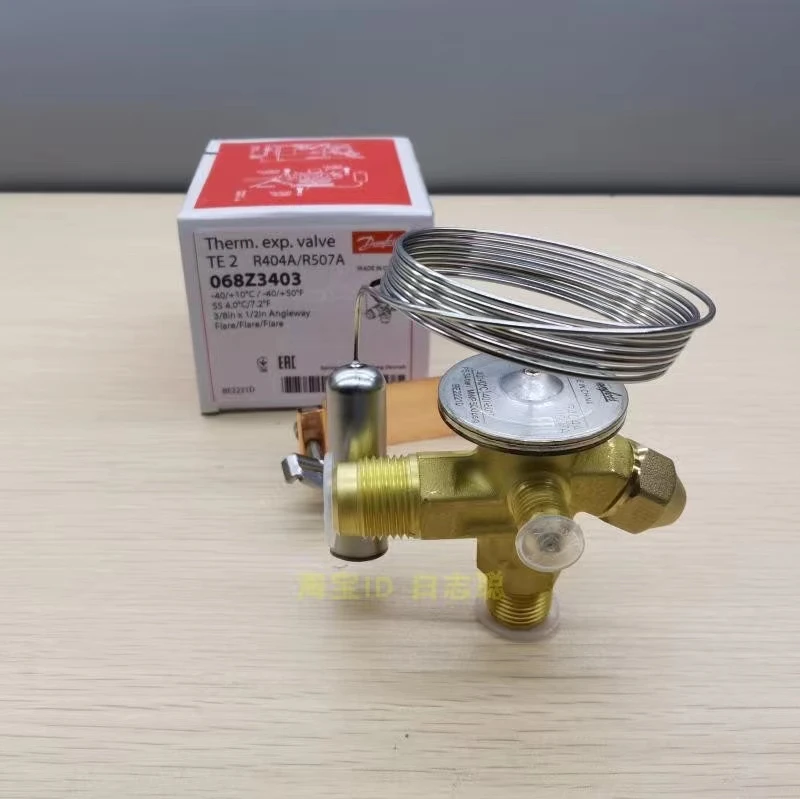 For Original Danfoss expansion valve TES2 TE2 air conditioning/cold storage expansion valve 068Z3403 refrigerant R404A