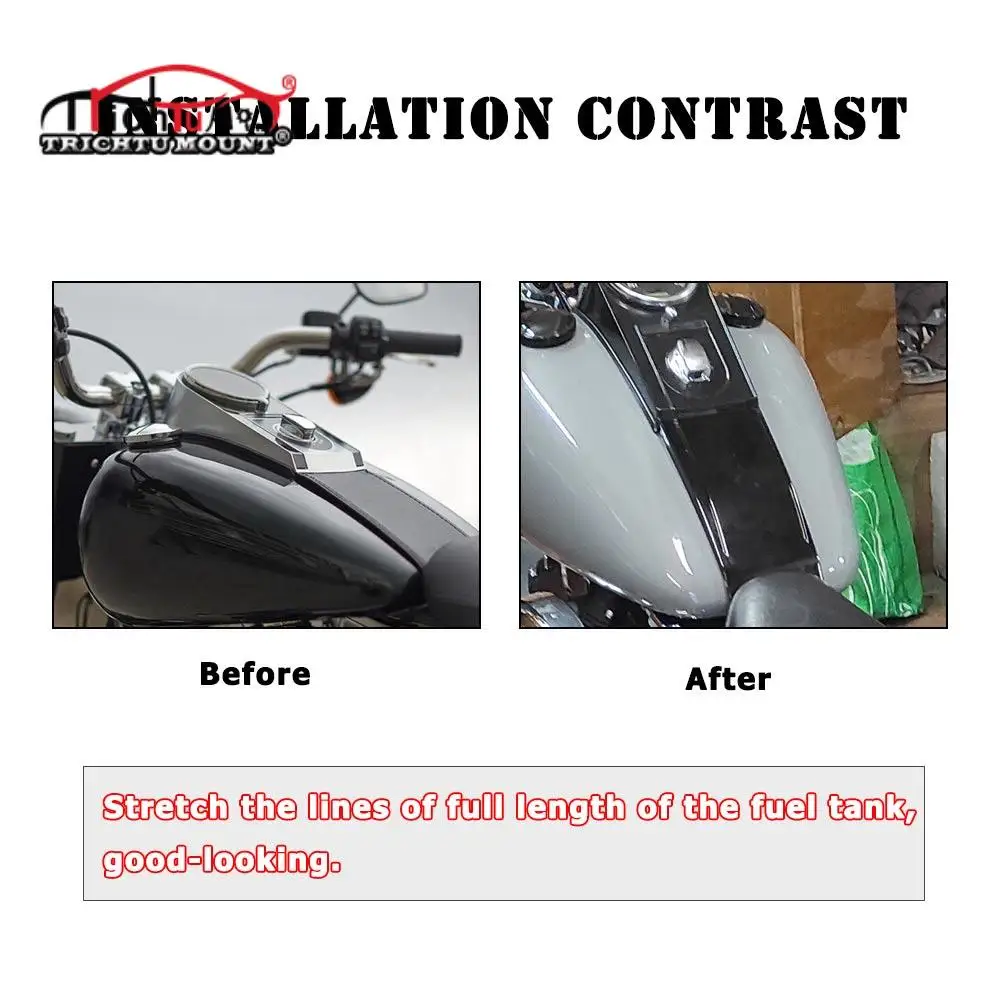 Motorcycle Chrome Black Lower Dash Panel Extension ABS For Harley Softail Deluxe Fat Boy Heritage Springer FLS FLSS 2000-2017