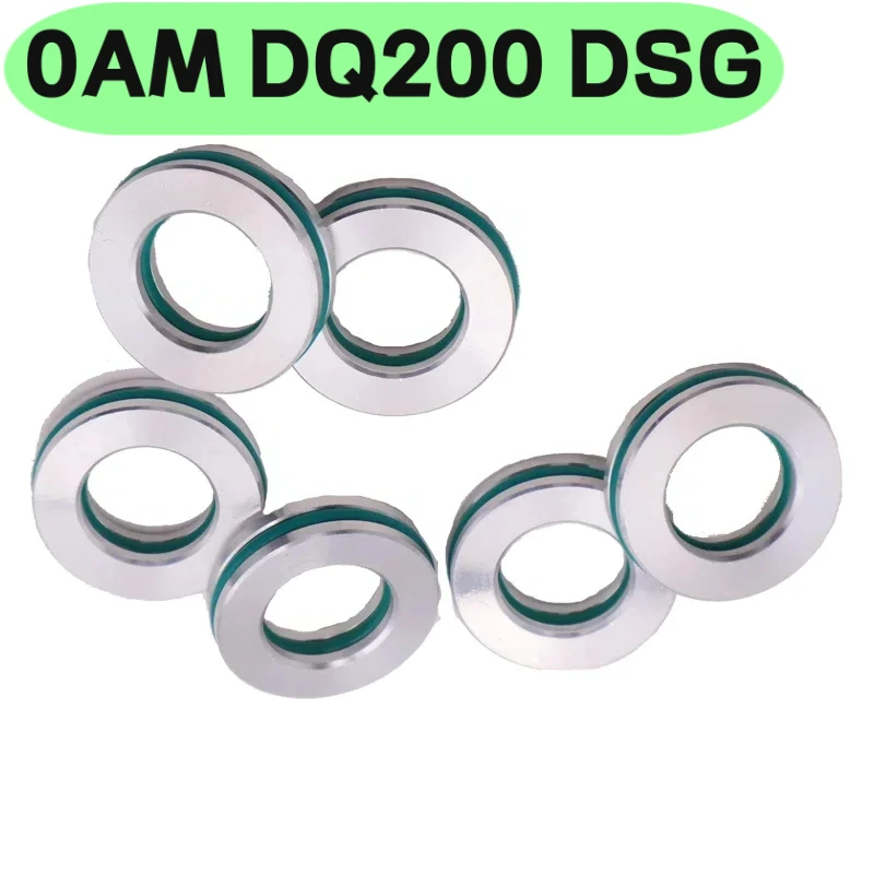 0AM DQ200 DSG Transmission Improved Aluminum Oil Seal High Durability Seal Component For Volkswagen/Audi Vehicle Gearbox Parts