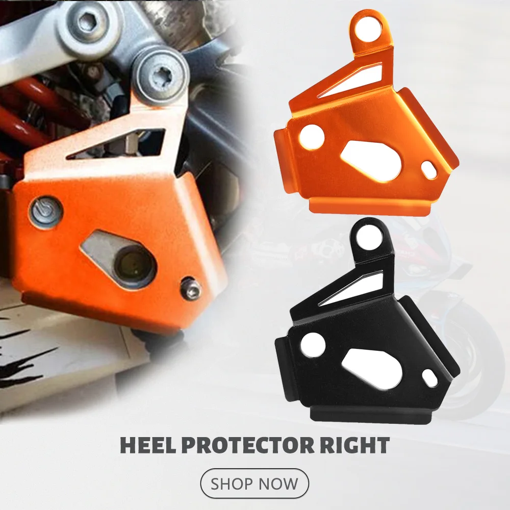 

Motorcycle Accessories CNC Rear Brake Reservoir Pump Protector Guards For 990 ADVENTURE/S/R SMT SUPERMOTO/R/T 950 SUPER ENDURO