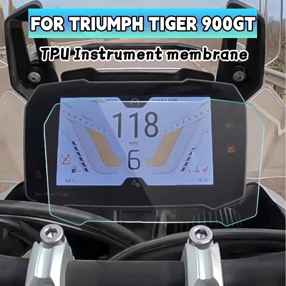 Motorcycle Dashboard Screen Anti Scratch Protective Film Modification Suitable For Triumph Tiger 900 GT PRO 900 RALLY