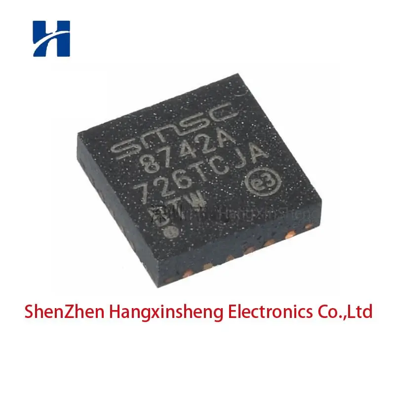 5PCS/LOT LAN8742A-CZ-TR silk screen 8742AI LAN8742AI-CZ-TR Ethernet controller chip IC brand new original