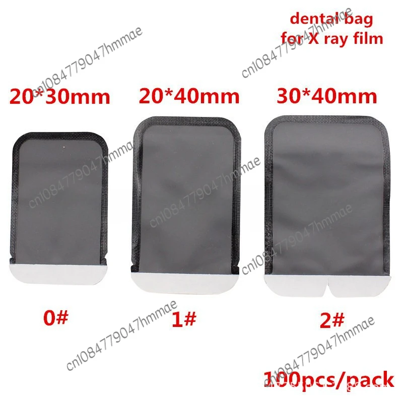 Dental Dental Film Sets X-Ray Protective Cover IP Bag Dental Film Bags 0# 1# 2# 100 Pieces/Box