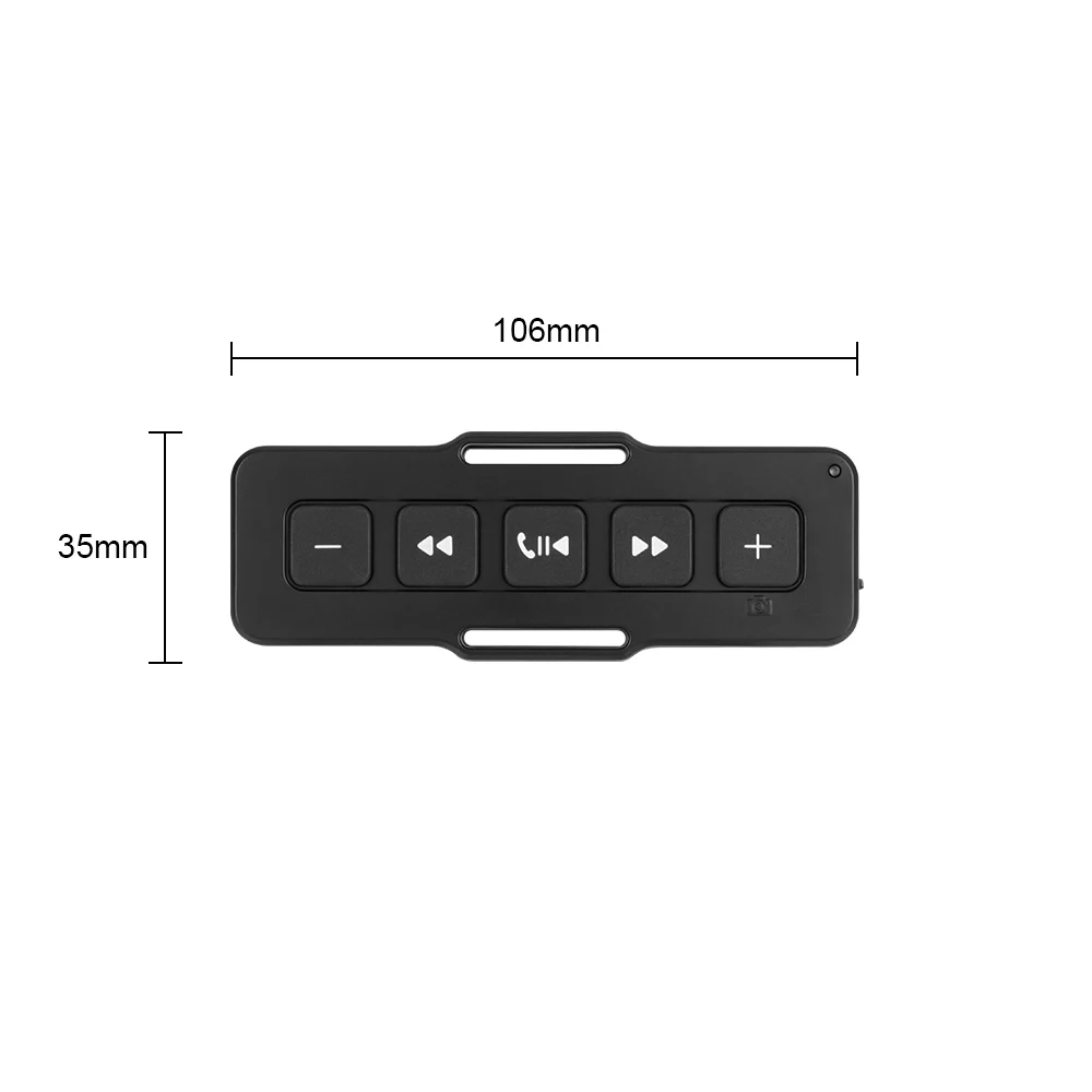 Bike Handlebar Media Control Music Playback Hands-free Calls For Car Outdoor Sports Motorcycle Remote Controller Bluetooth 5.0
