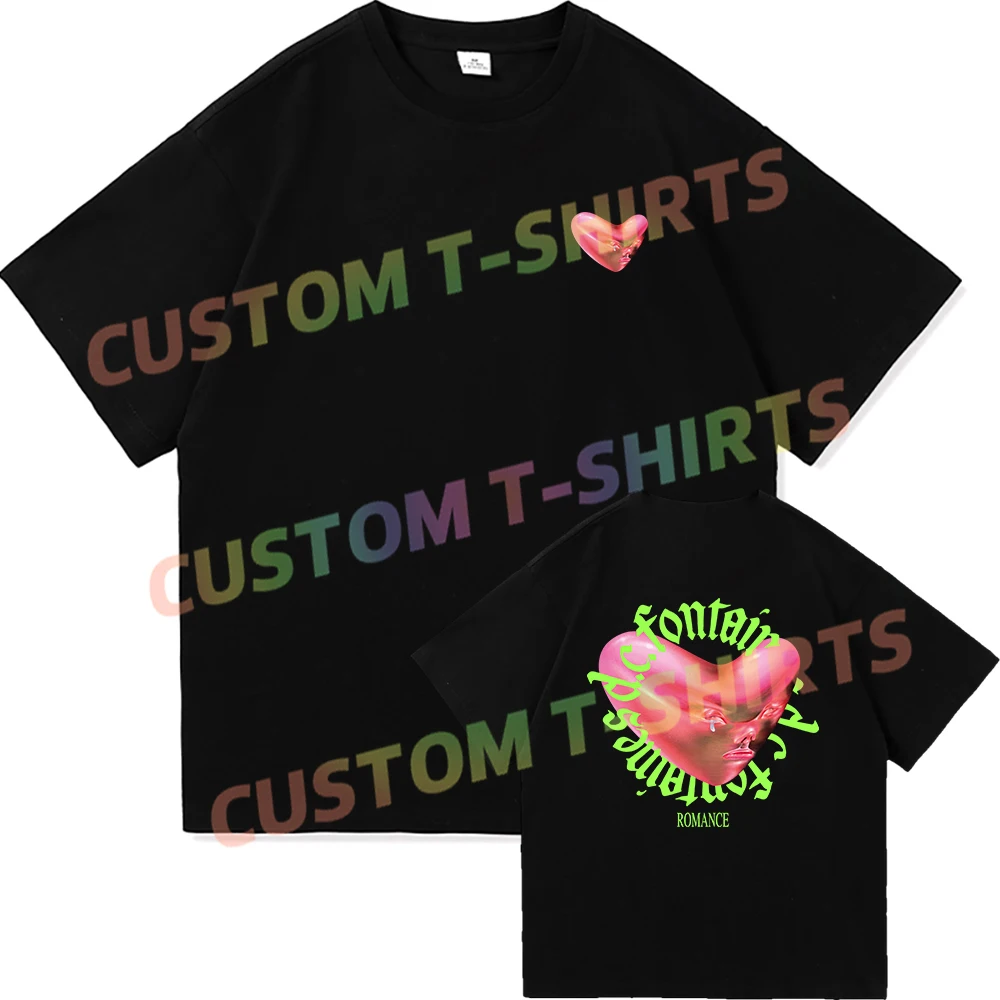 

2025 Fontaines D.C.Romance T Shirt in The Modern World Men Clothing Harajuku T-Shirt Unisex High Quality Tops Cotton Tees Shirts