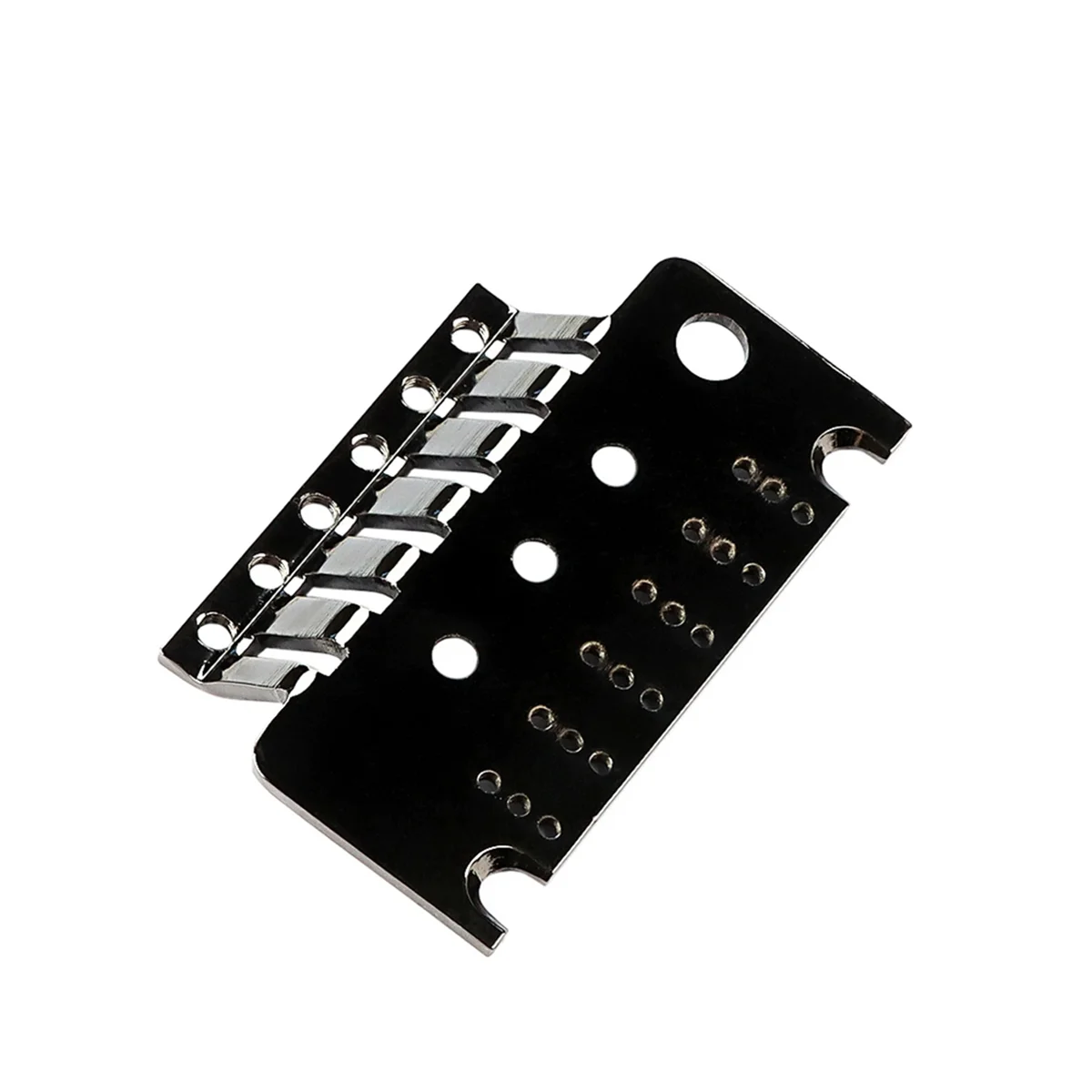 ABAZJ Parti di ricambio per piastra ponte tremolo a 6 corde per ponte del sistema tremolo per chitarra elettrica Strat