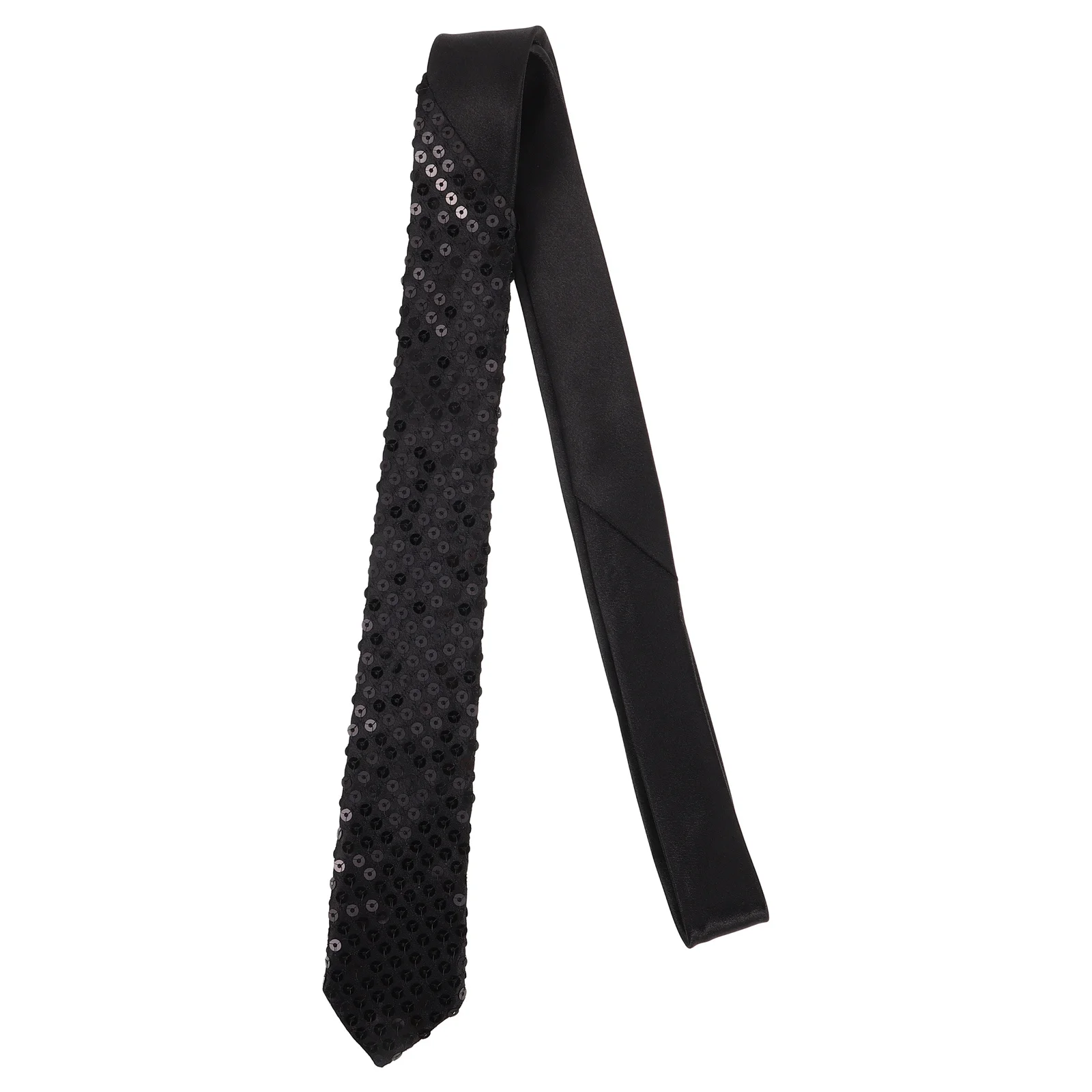 

Sequin Necktie Slim Korean Design Sparkly Tie for Wedding Party Stage Performance Men Women Fashion Accessory Decorative Costume