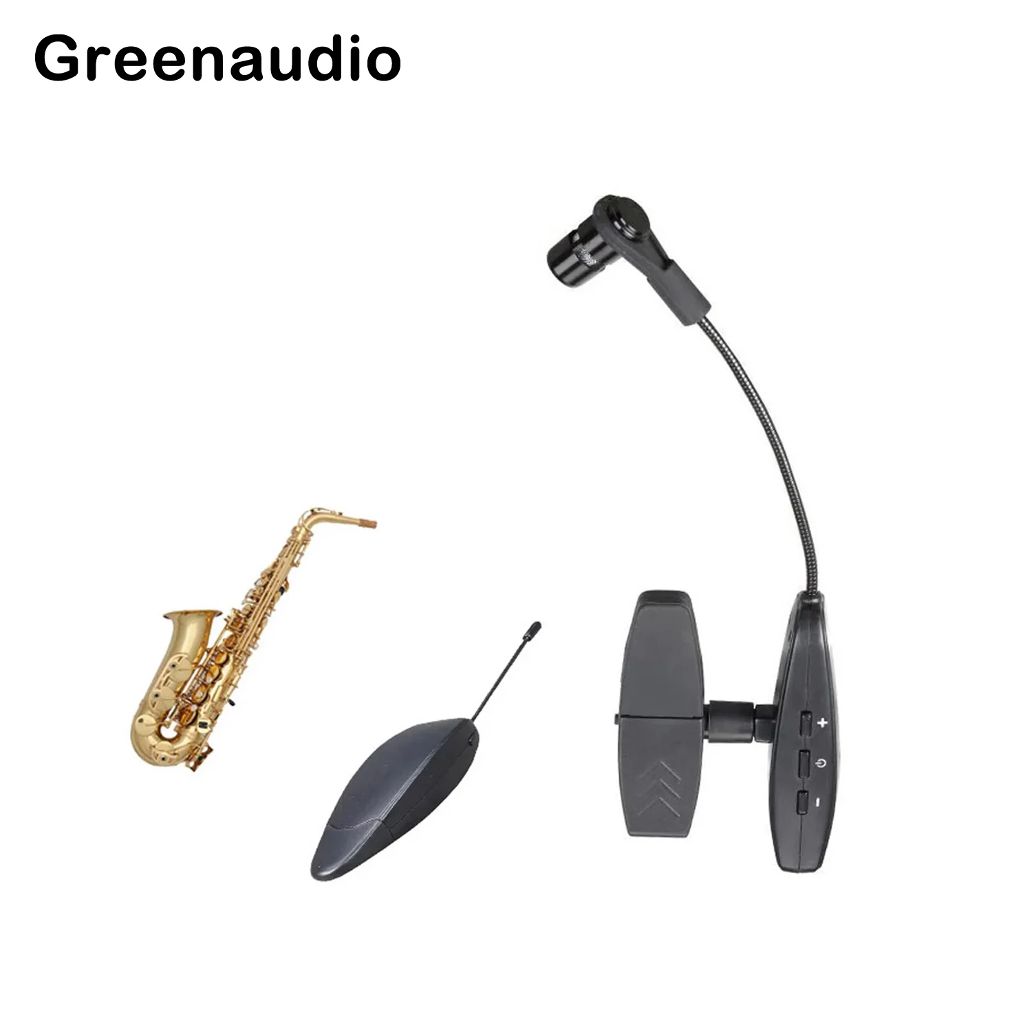 GAW-622 Portable wireless saxophone microphone system musical instrument condenser microphone