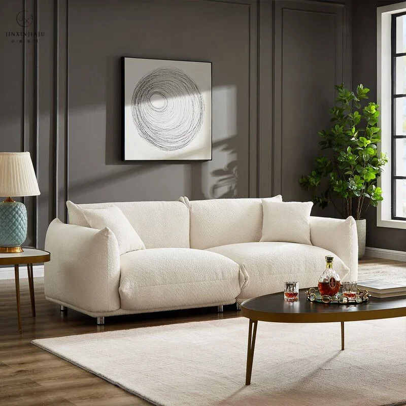 Fabric Simple Modern Sofa Leisure Living Room Designer Puffs Sofa Couch Chaise Divani Soggiorno Nuovi Arrivati Furniture