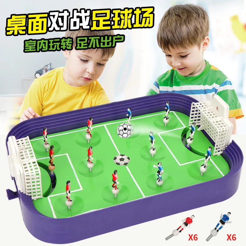 

Children's finger battle competition mini football field parent-child interactive catapult board game, educational toy