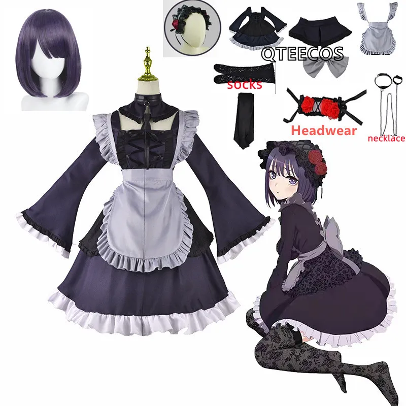 My Dress-up Darling Marin Kitagawa Cosplay Kostüm Kimono Lolita Maid Kleid Kuroe Anime Halloween Karneval Anzug Kleidung