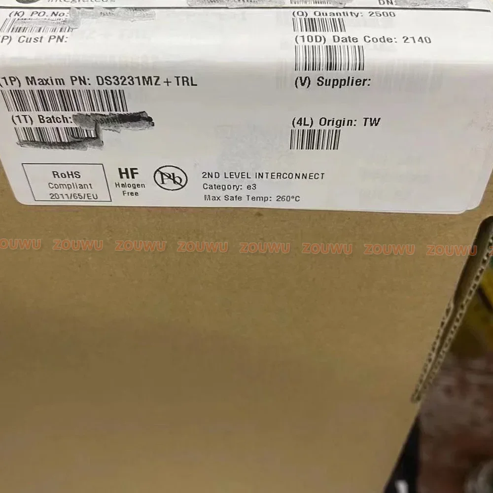 

10PCS~50PCS/LOT DS3231MZ DS3231MZ+TRL DS3231MZ+TR DS3231M SOP8 Promise original authentic