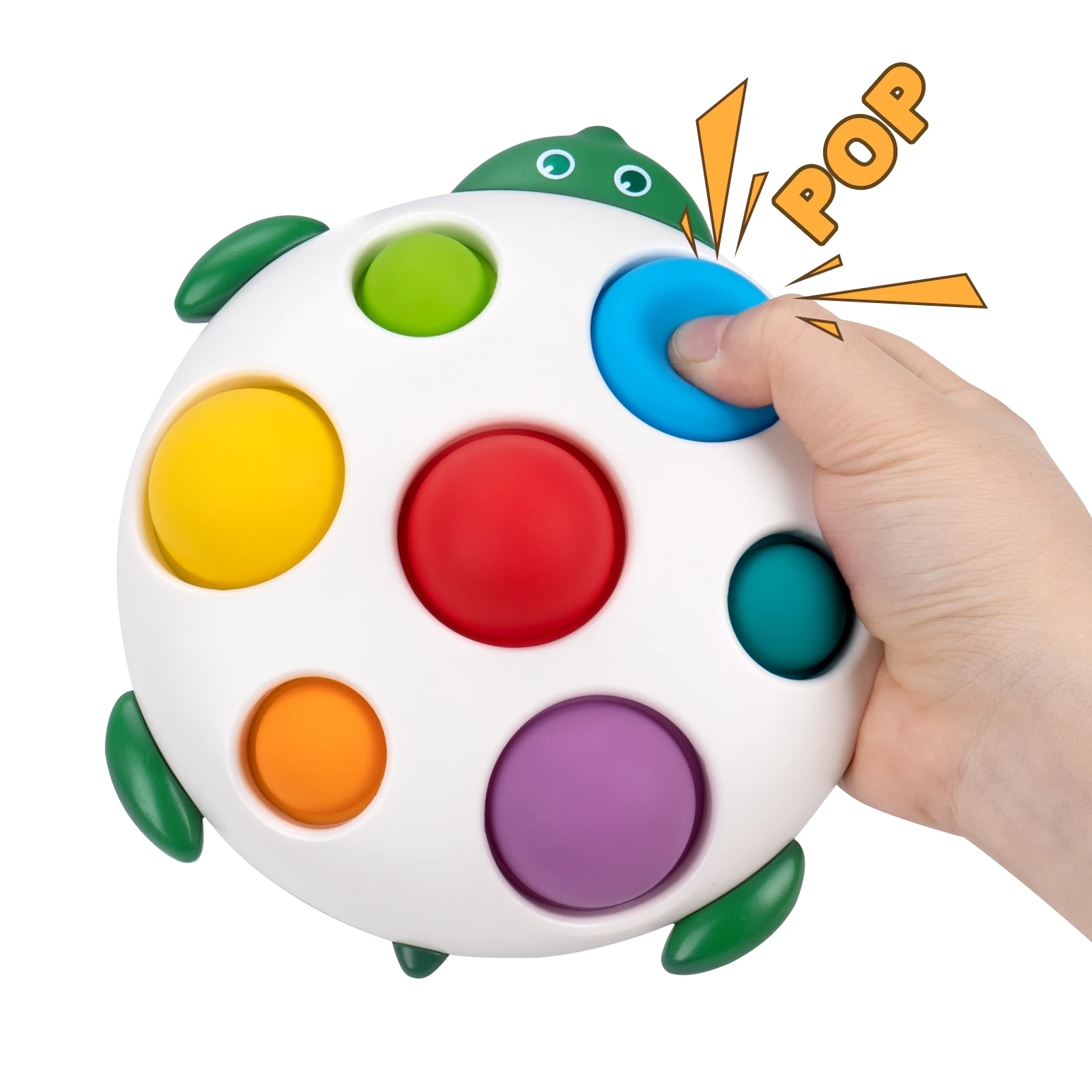 Jouets Push Pop à presser pour enfants, jouets éducatifs, formation intensive, Fidget, jouets sensoriels colorés Montessori pour nourrissons