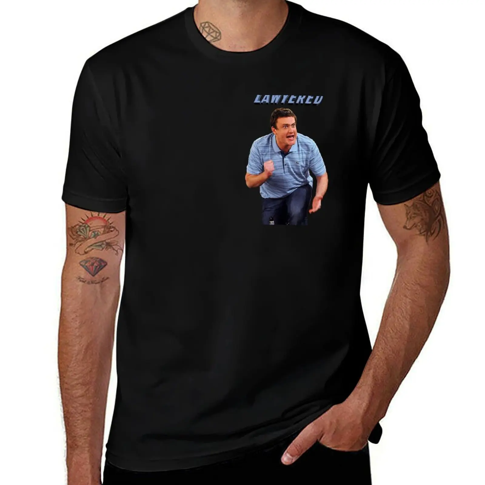 Marshall Eriksen LAWYERED T-Shirt blue archive cotton man t-shirts shirts graphic tee heavyweight t shirts for men